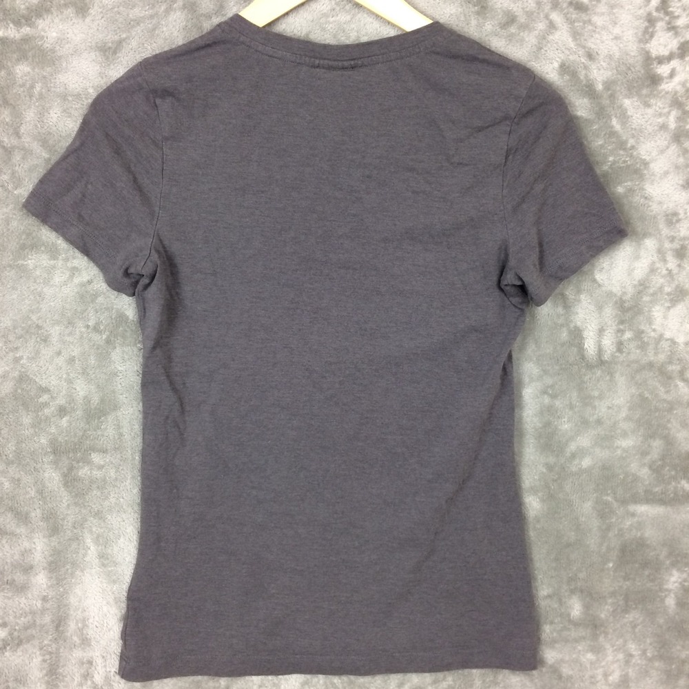 Icebreaker Shirt Womens Small Classic Short Sleeve Tee Wool Cotton Grey READ - Picture 12 of 13